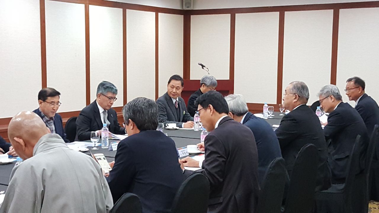 사총협 회장단회의 참석